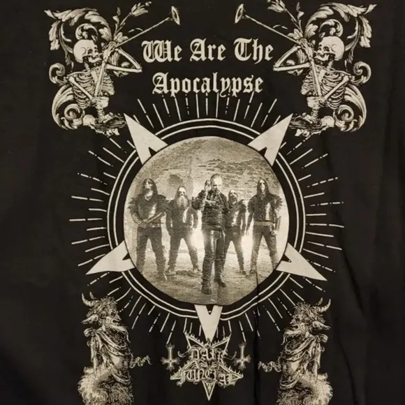 Dark Funeral We Are The Apocalypse 2023 Tour T-Shirt 2XX
