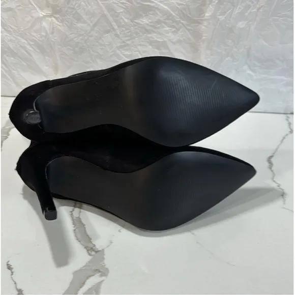 Diba | Lace Black Silver Feminine Fancy Stiletto Heels Boots