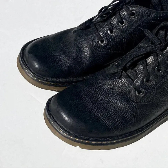 DOC MARTENS Men’s Rico Chukka Mid Rise Black Pebbled Leather Short Boots size 12