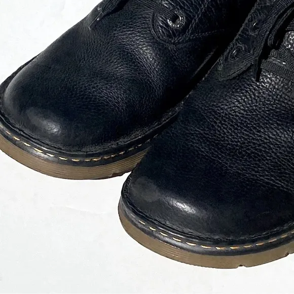 DOC MARTENS Men’s Rico Chukka Mid Rise Black Pebbled Leather Short Boots size 12