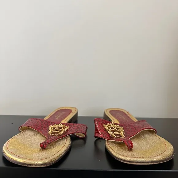 Dolce &amp; Gabbana flip flop sandals size 40