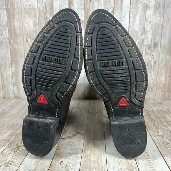 Double h leather aero glide system boots mens 8.5‎
