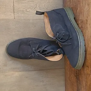 Dr. Martens Airwair Daytona Black Canvas Chukkah Boots Men's sz 11