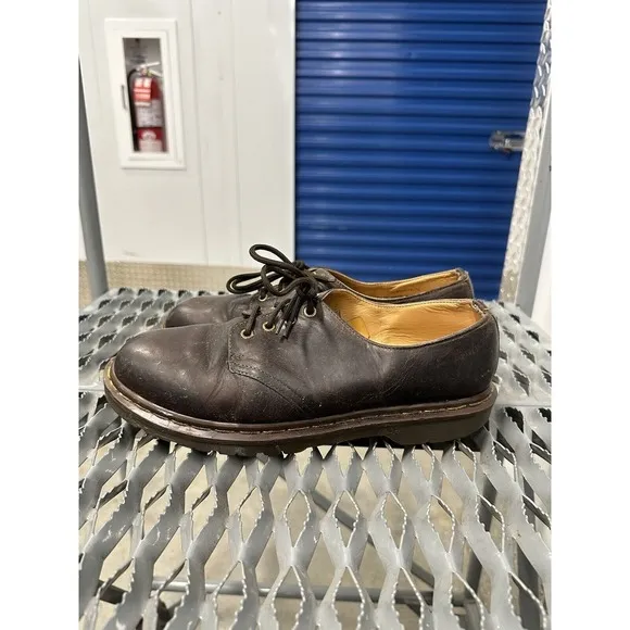 DR. MARTENS DOC Made‎ in England MIE 90s Vintage Brown  Shoes UK Size 10