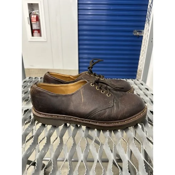 DR. MARTENS DOC Made‎ in England MIE 90s Vintage Brown  Shoes UK Size 10