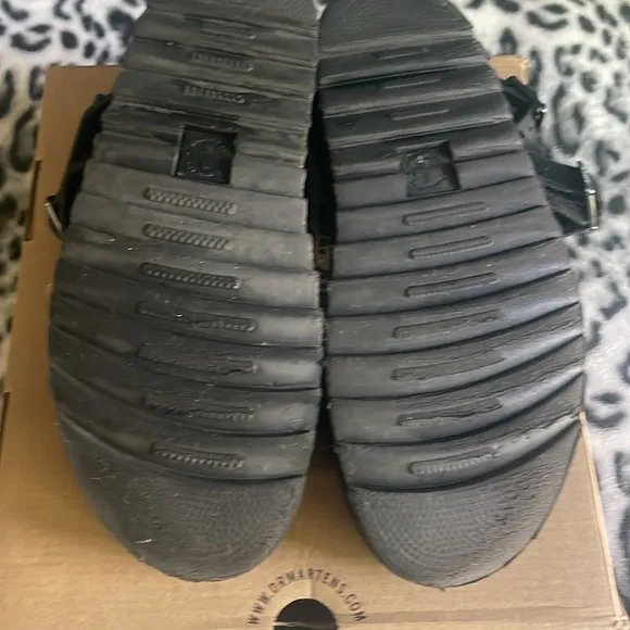 Dr Martens Voss Hydro Fisherman Leather Strap Sandals Womens Size 9 Unisex