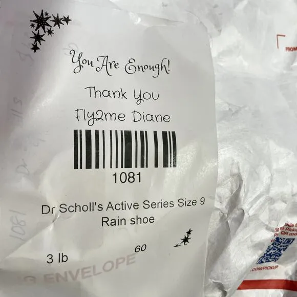 Dr Scholls active wear Connie Size 9  Rain shoes water resistant