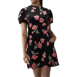 Draper James RSVP Floral Velvet Dress NWT
