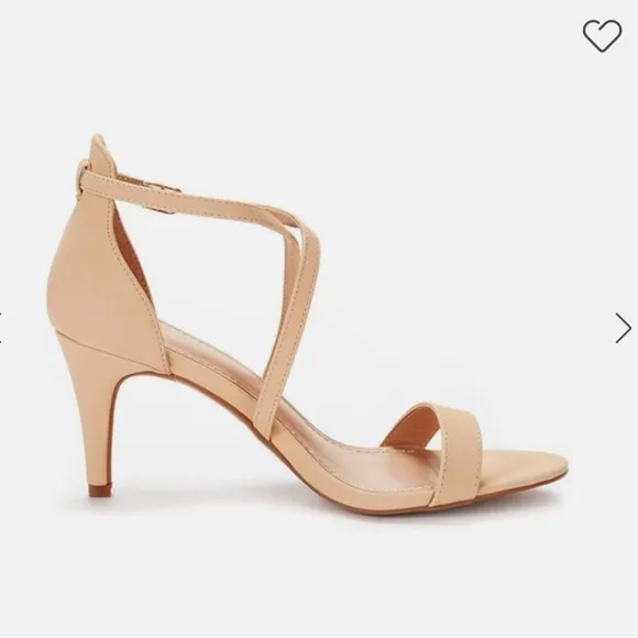 DREAM PAIRSWide Width Stiletto Pump Heels Sandals size 8.5 Wide