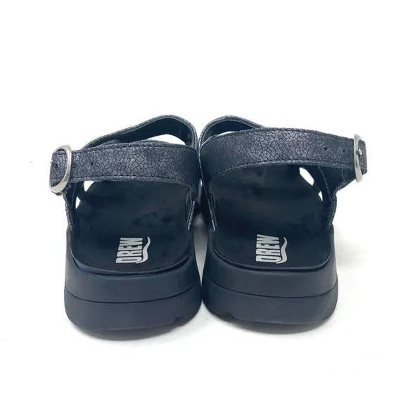 Drew Selina 17203-12 Black Comfort Sandals