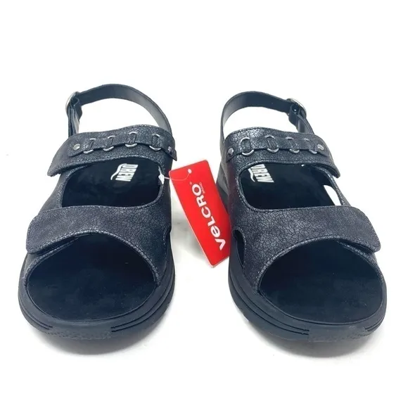 Drew Selina 17203-12 Black Comfort Sandals