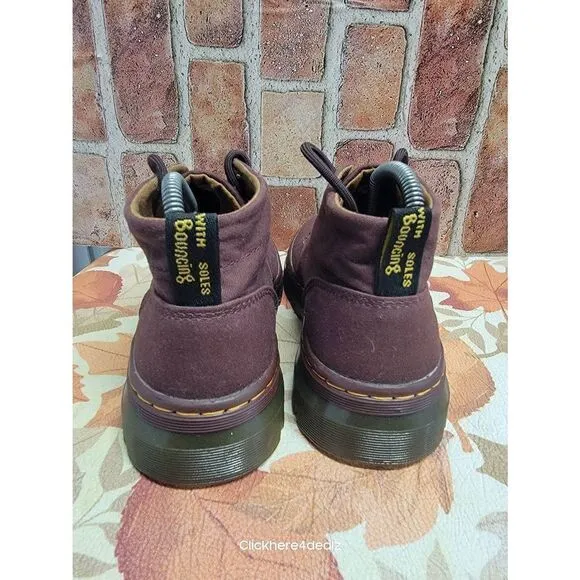 Dr. Martens Boots Womens Size 7 Bonny Oxblood Wyoming Shearling Insulated