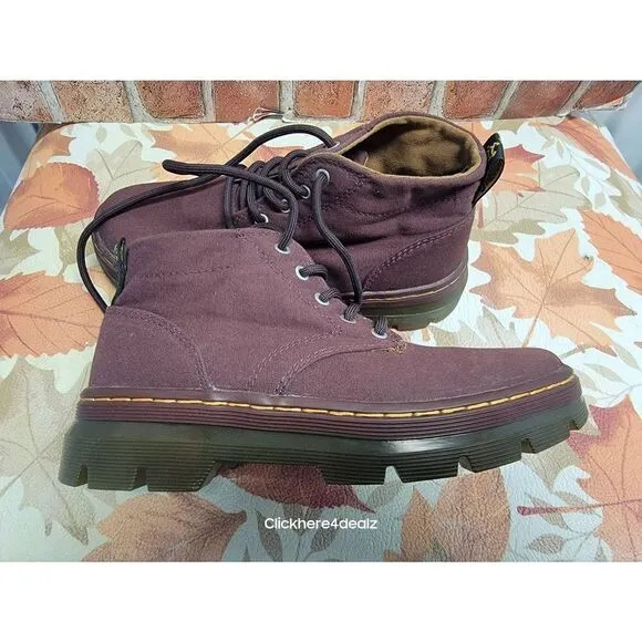 Dr. Martens Boots Womens Size 7 Bonny Oxblood Wyoming Shearling Insulated