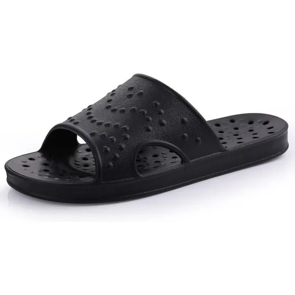 Drying Pool Slides Lightweight Beach Sandals Drain Holes for Women