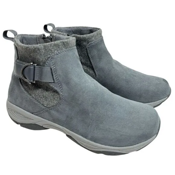 Easy Spirit Elton Women's Water-Resistant Ankle Boots Size 7 Gray NEW