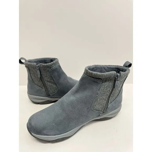 Easy Spirit Elton Women's Water-Resistant Ankle Boots Size 7 Gray NEW