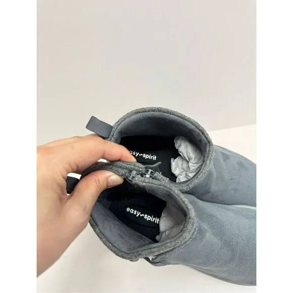 Easy Spirit Elton Women's Water-Resistant Ankle Boots Size 7 Gray NEW