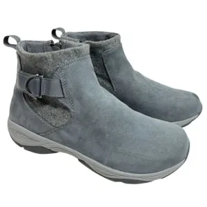 Easy Spirit Elton Women's Water-Resistant Ankle Boots Size 7 Gray NEW