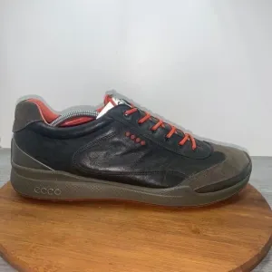 ECCO Biom Hybrid Hydromax Mens Golf Shoes Yak Leather Soft Spike Sz US 12-12.5