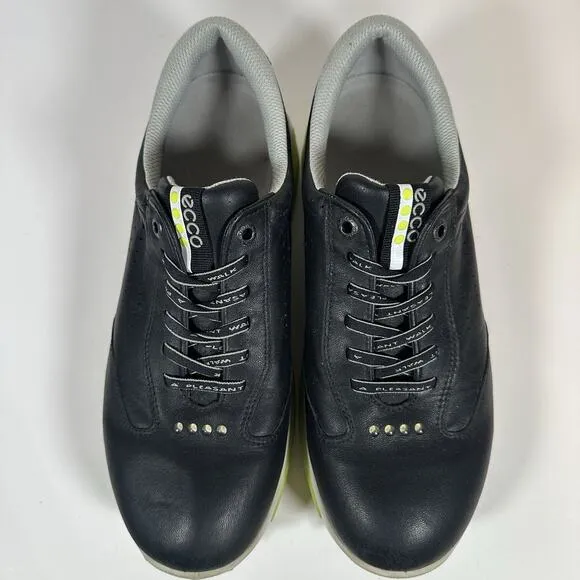 Ecco Cool GTX Golf Shoes EU 39 Extra Width Gortex Black Green Dritton Leather