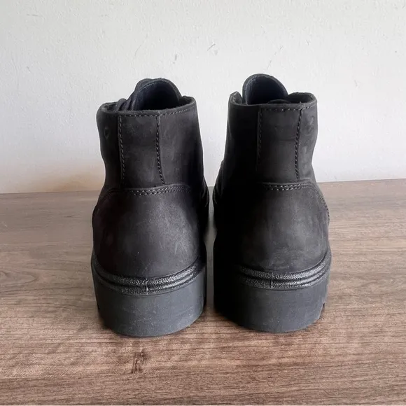 Ecco Grainer WR Black Oiled Nubuck Men's Boot Size 45 11 – 11.5 #242978