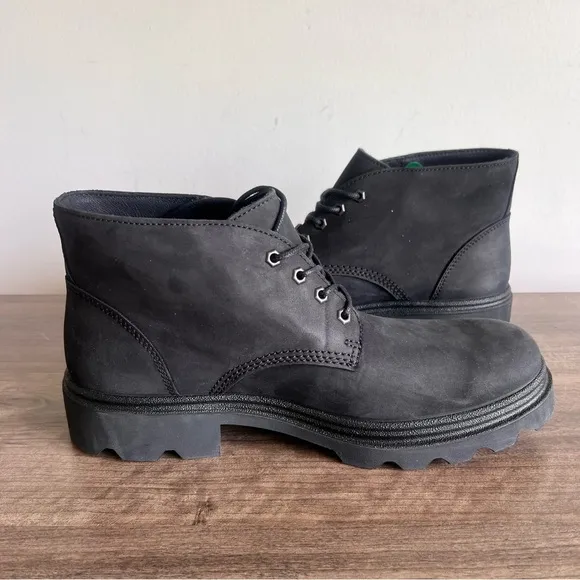 Ecco Grainer WR Black Oiled Nubuck Men's Boot Size 45 11 – 11.5 #242978