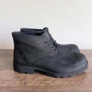 Ecco Grainer WR Black Oiled Nubuck Men's Boot Size 45 11 – 11.5 #242978