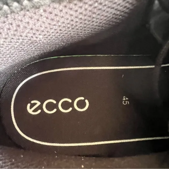 Ecco Grainer WR Black Oiled Nubuck Men's Boot Size 45 11 – 11.5 #242978