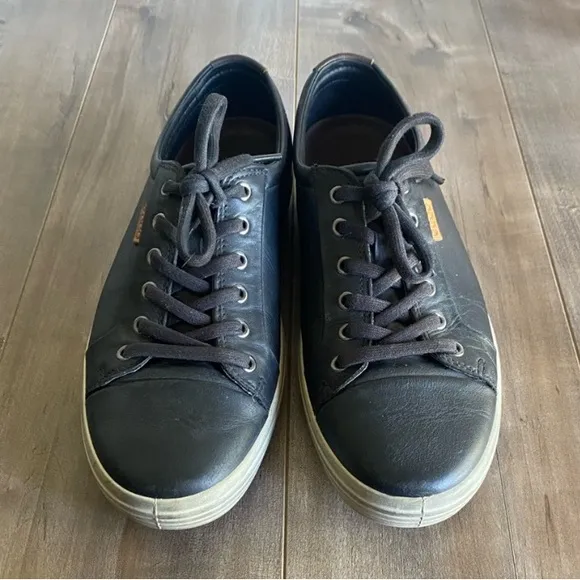 ECCO Men's Soft 7 Sneaker in Black