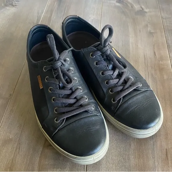 ECCO Men's Soft 7 Sneaker in Black