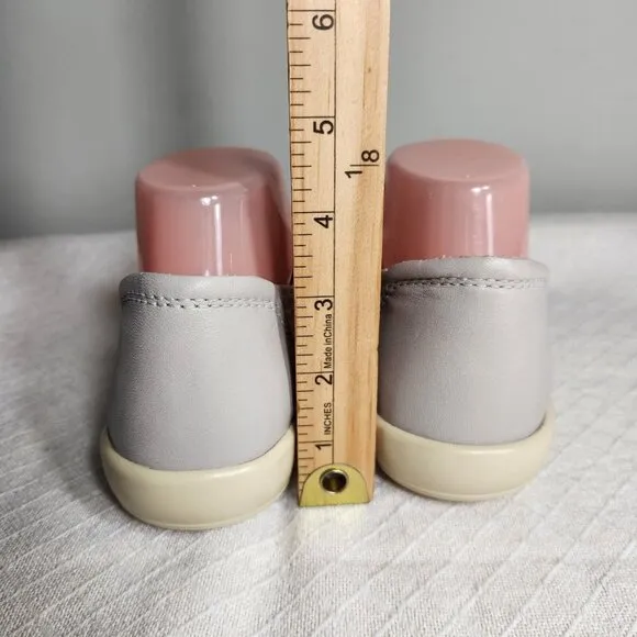 Ecco Women’s Size EU 37 US 6-6.5  Fabric Shoes Slip On Shoes Cream NWOB 104