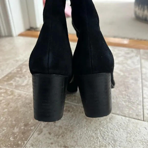 Eileen Fisher tall suede Black Knee-High Women's Boots