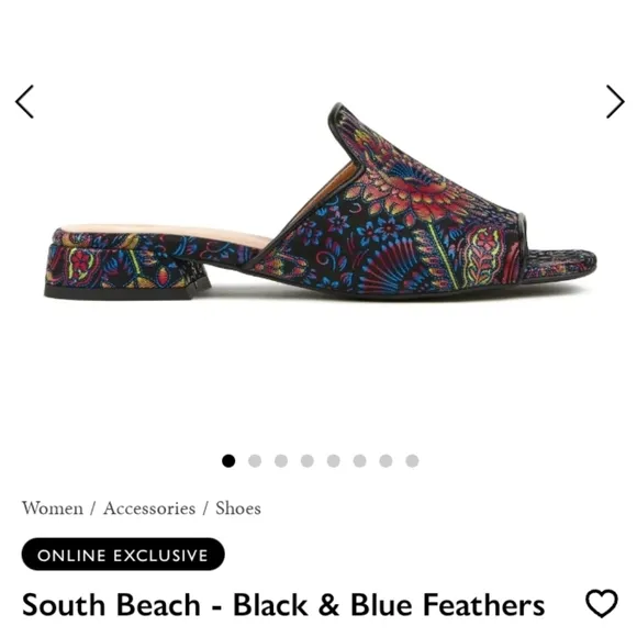 Embassy London women's slid on sandals