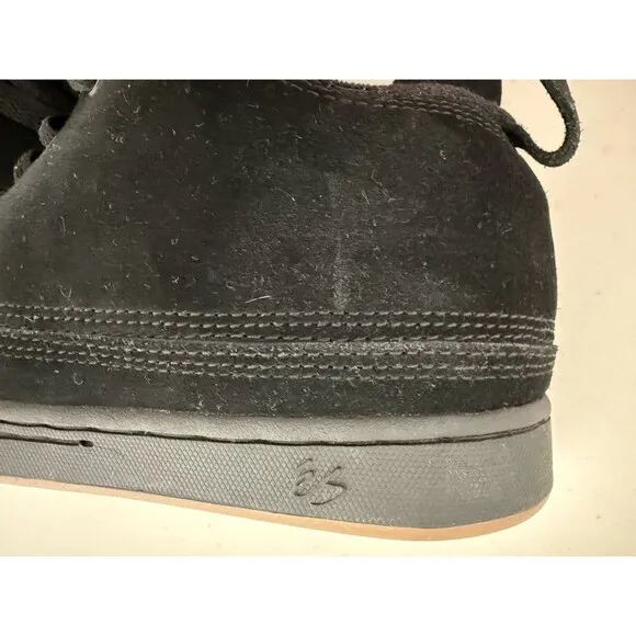 Es Tom Penny 2 Sneakers Size Men 9.5 Women 11.5 Black Skateboard Unisex Shoes