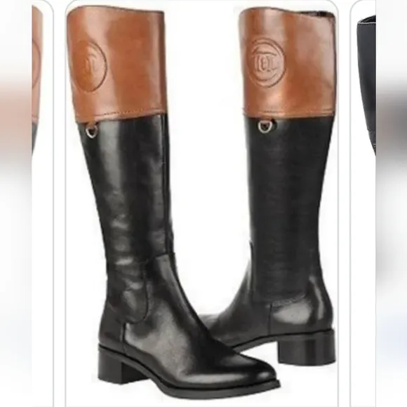 ETIENNE AIGNER Chastity Tall Riding Boots EUC