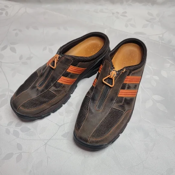 EUC Cole Haan x Nike Air Marin Water‎ Proof Slip On Clog Mule Loafer Shoes 7.5B