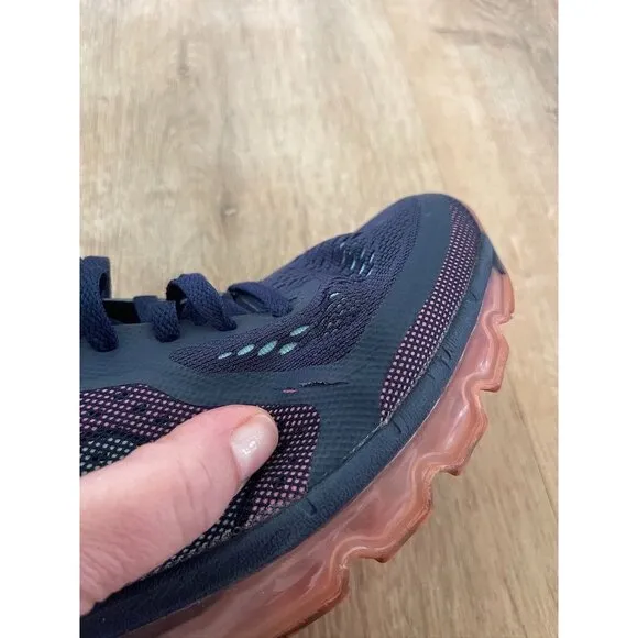 EUC Nike Air Max 2013 Women's Midnight Navy Sail Pink
