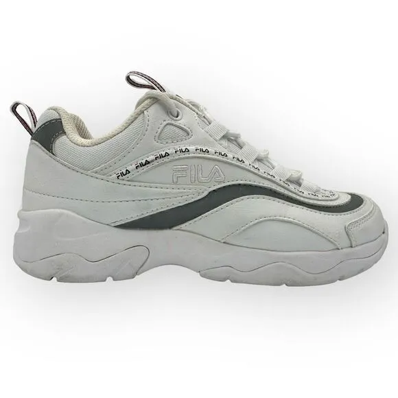 Fila 5rm00683-150 ray trainers Athletic Shoes White Womens 7