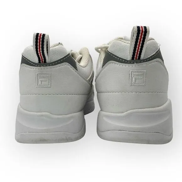 Fila 5rm00683-150 ray trainers Athletic Shoes White Womens 7