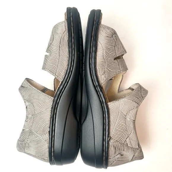 FINN COMFORT Gomera Sandals Taupe Bronze Sz 6.5