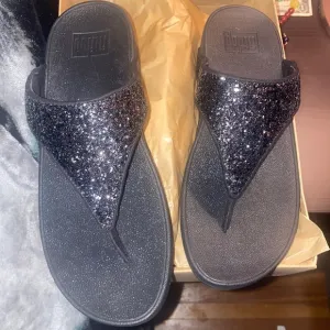 FitFlop LuLu Crystal flip flop