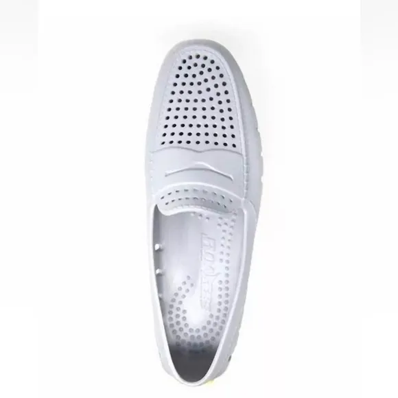 Floafers Mens Water Shoes size 11  Harbor Mist Gray/lemon Tonic-NIB