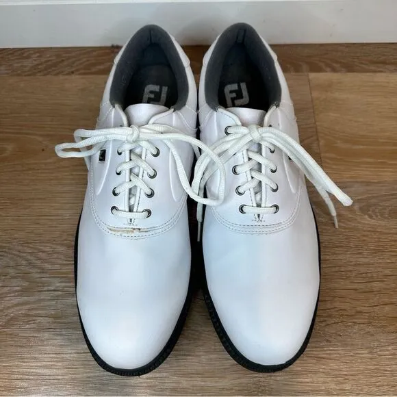 FootJoy Men’s White Original Golf Shoes, Sz 13