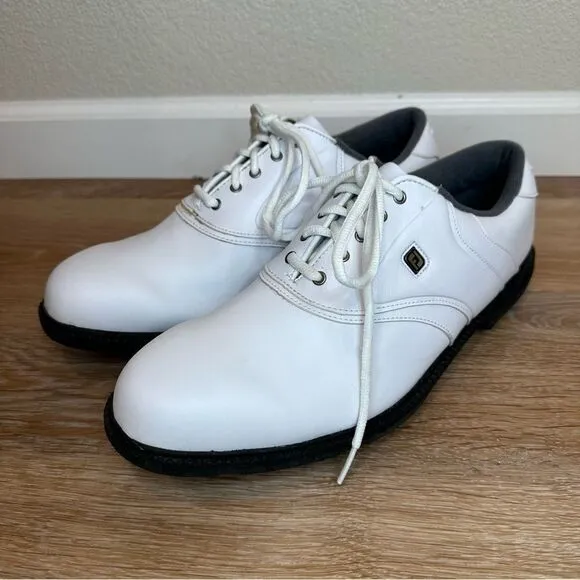 FootJoy Men’s White Original Golf Shoes, Sz 13