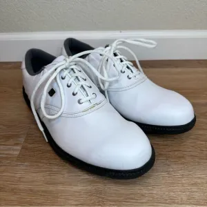 FootJoy Men’s White Original Golf Shoes, Sz 13