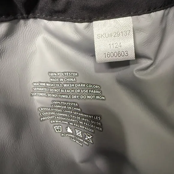 FootJoy NWT HydroLite X Rain Pants Black Golf- Small