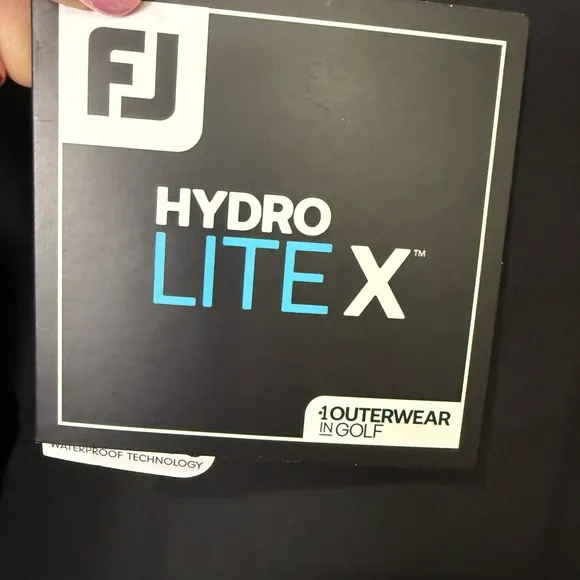 FootJoy NWT HydroLite X Rain Pants Black Golf- Small