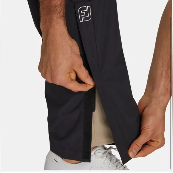 FootJoy NWT HydroLite X Rain Pants Black Golf- Small