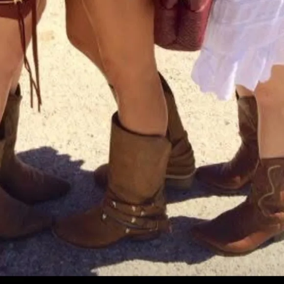 Free bird by Steven drover tall boots tan