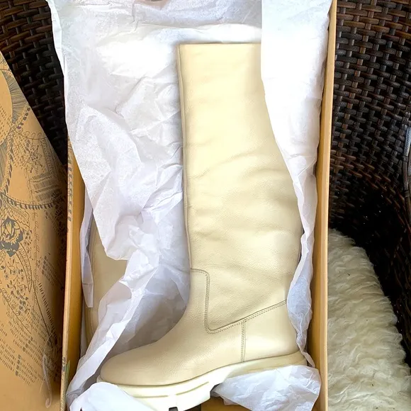 Free people Brooks Chalk Tall Boots